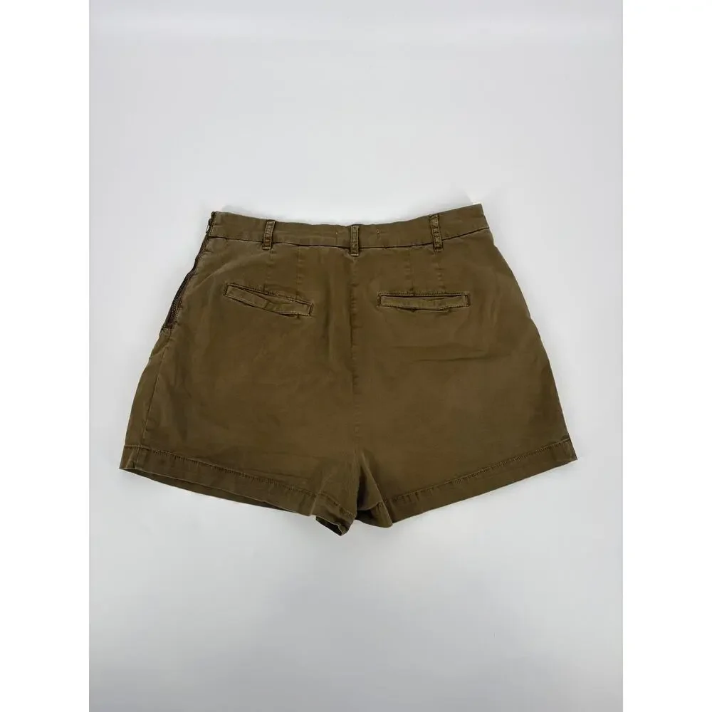 Anthropologie Olive Shorts (B51#13) - Picture 12 of 12